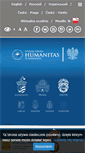 Mobile Screenshot of humanitas.edu.pl