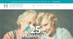Desktop Screenshot of humanitas.de