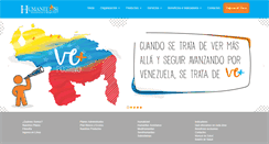Desktop Screenshot of humanitas.com.ve